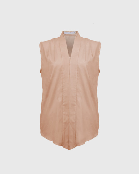Lakon Indonesia - ESLK Abaya Vest LK13-05 Linen - Vest Wanita Atasan Tradisional