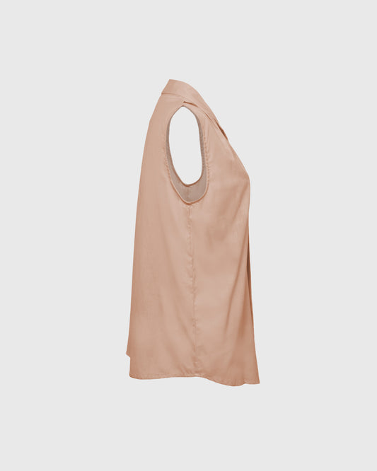 Lakon Indonesia - ESLK Abaya Vest LK13-05 Linen - Vest Wanita Atasan Tradisional