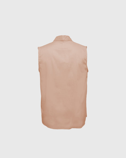 Lakon Indonesia - ESLK Abaya Vest LK13-05 Linen - Vest Wanita Atasan Tradisional