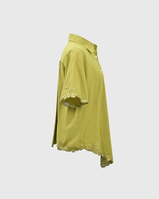 Lakon Indonesia - Kebaya Shirt S/S - Kebaya model Kemeja Atasan Wanita Tradisional