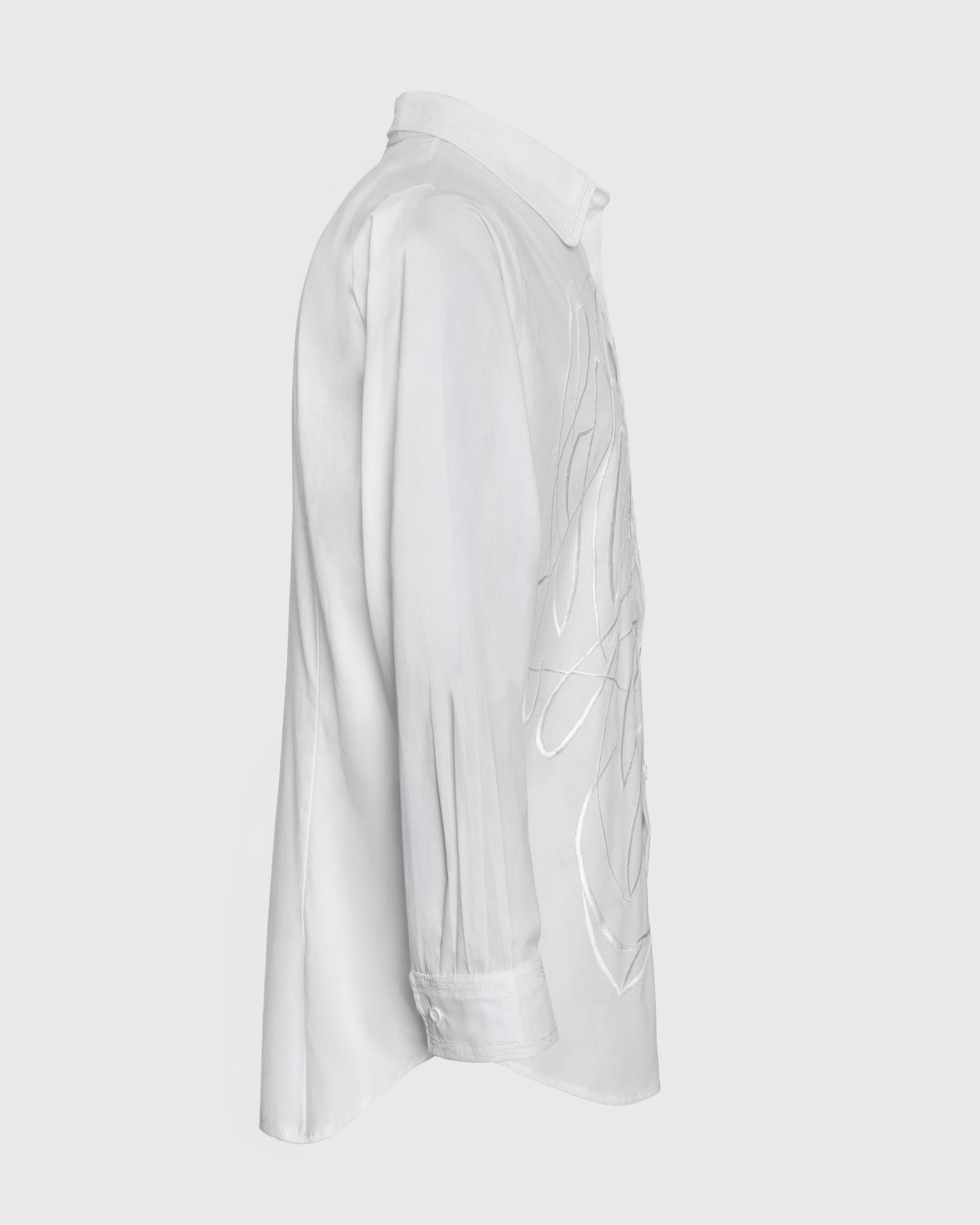 Lakon Kemeja Pria Harsa Flower Embroidery L/S Shirt HRT-02