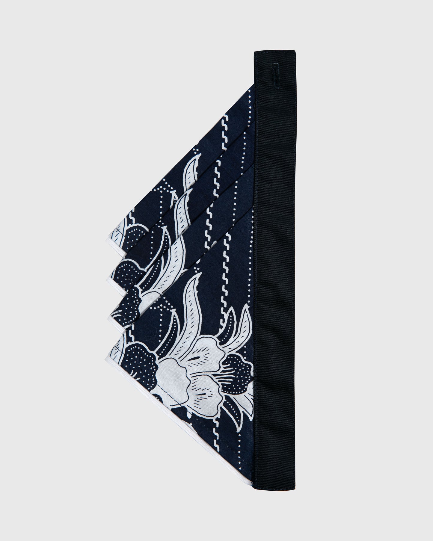 Tie Ruffle Batik Patchwork