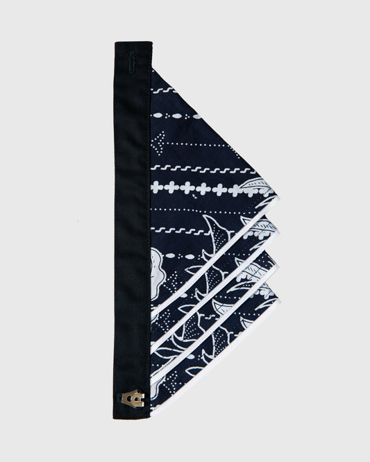 Tie Ruffle Batik Patchwork