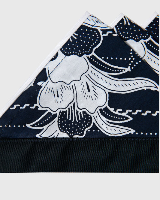 Tie Ruffle Batik Patchwork