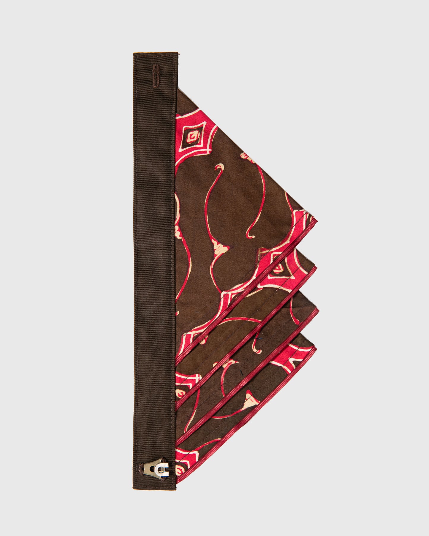 Tie Ruffle Batik Patchwork