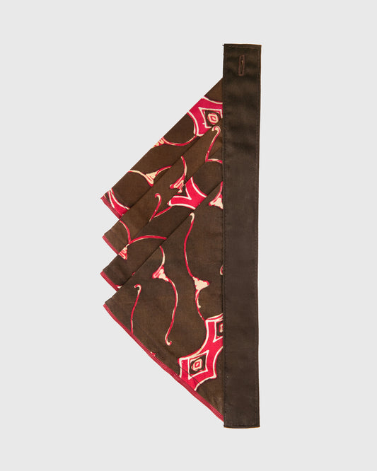 Tie Ruffle Batik Patchwork