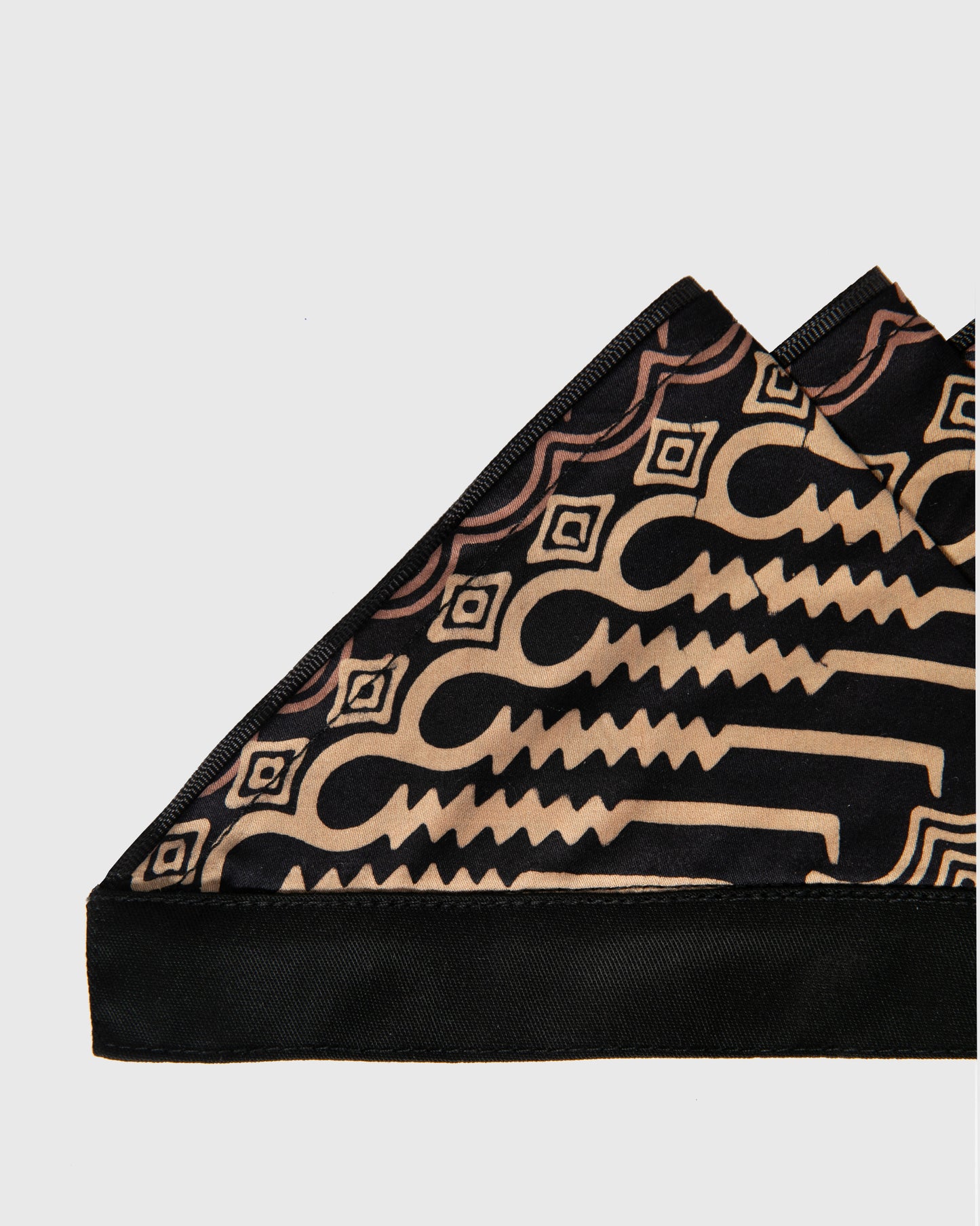 Tie Ruffle Batik Patchwork