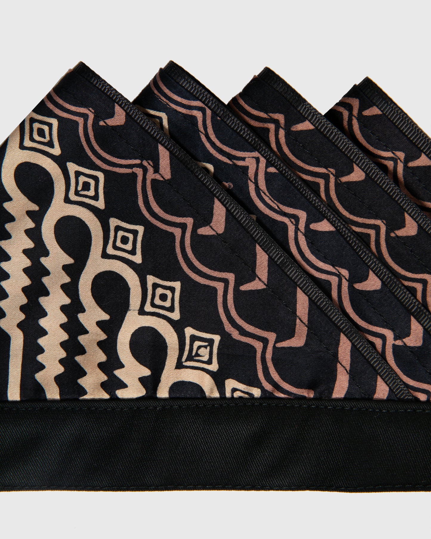 Tie Ruffle Batik Patchwork