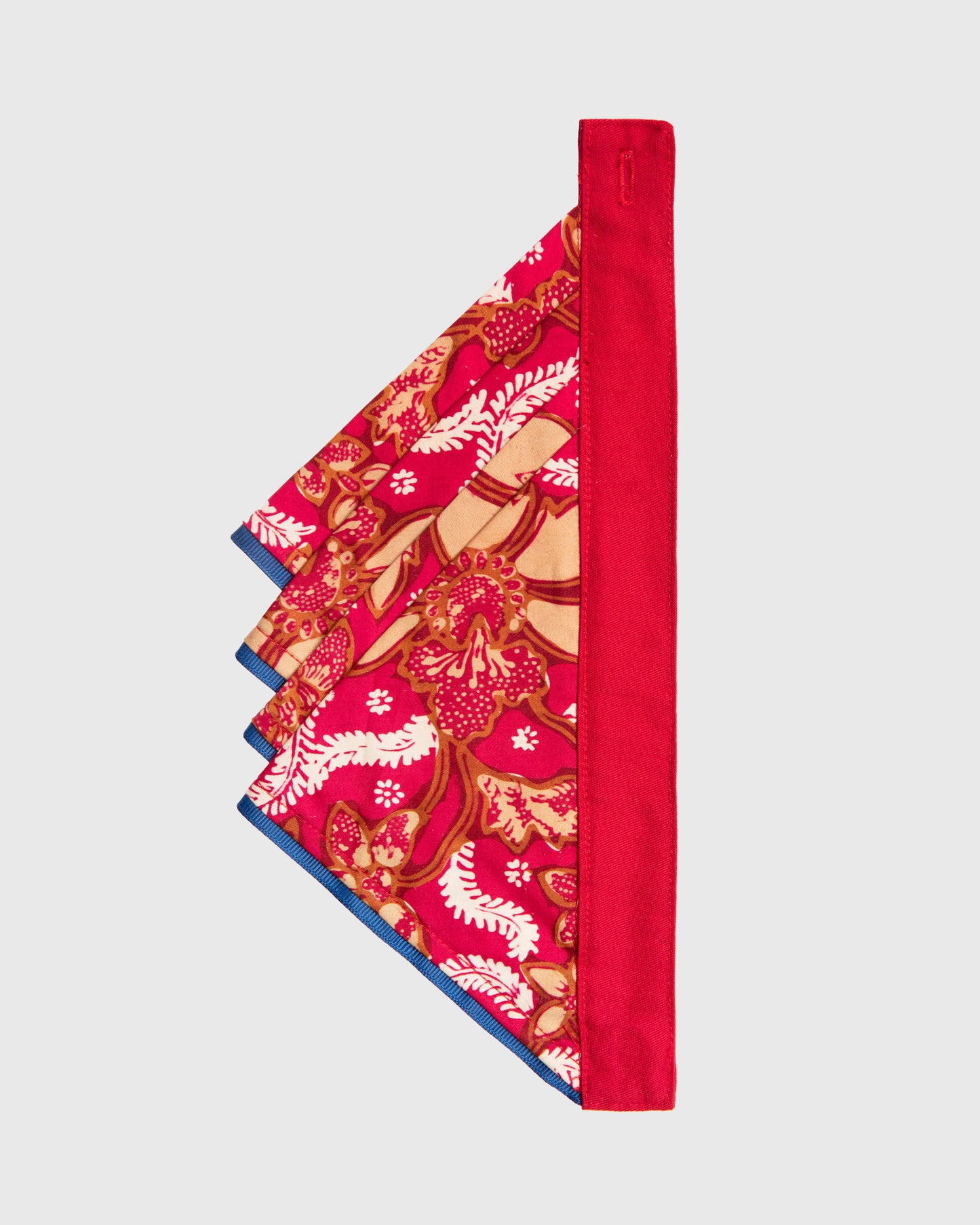 Tie Ruffle Batik Patchwork