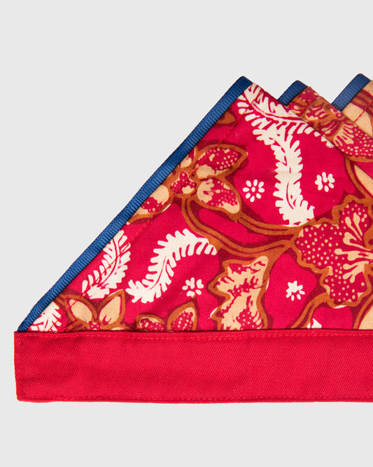 Tie Ruffle Batik Patchwork