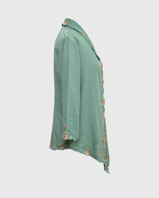 Kebaya Bunga 3/4 Sleeve LKBY-02 - Kartini