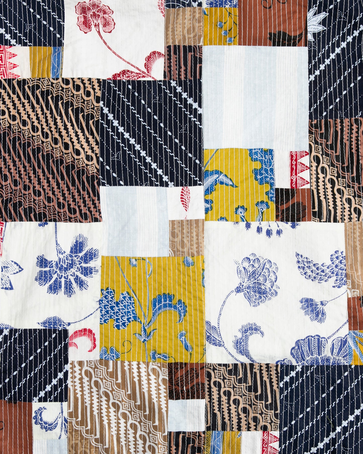 Kimono Outer Batik Patchwork Long
