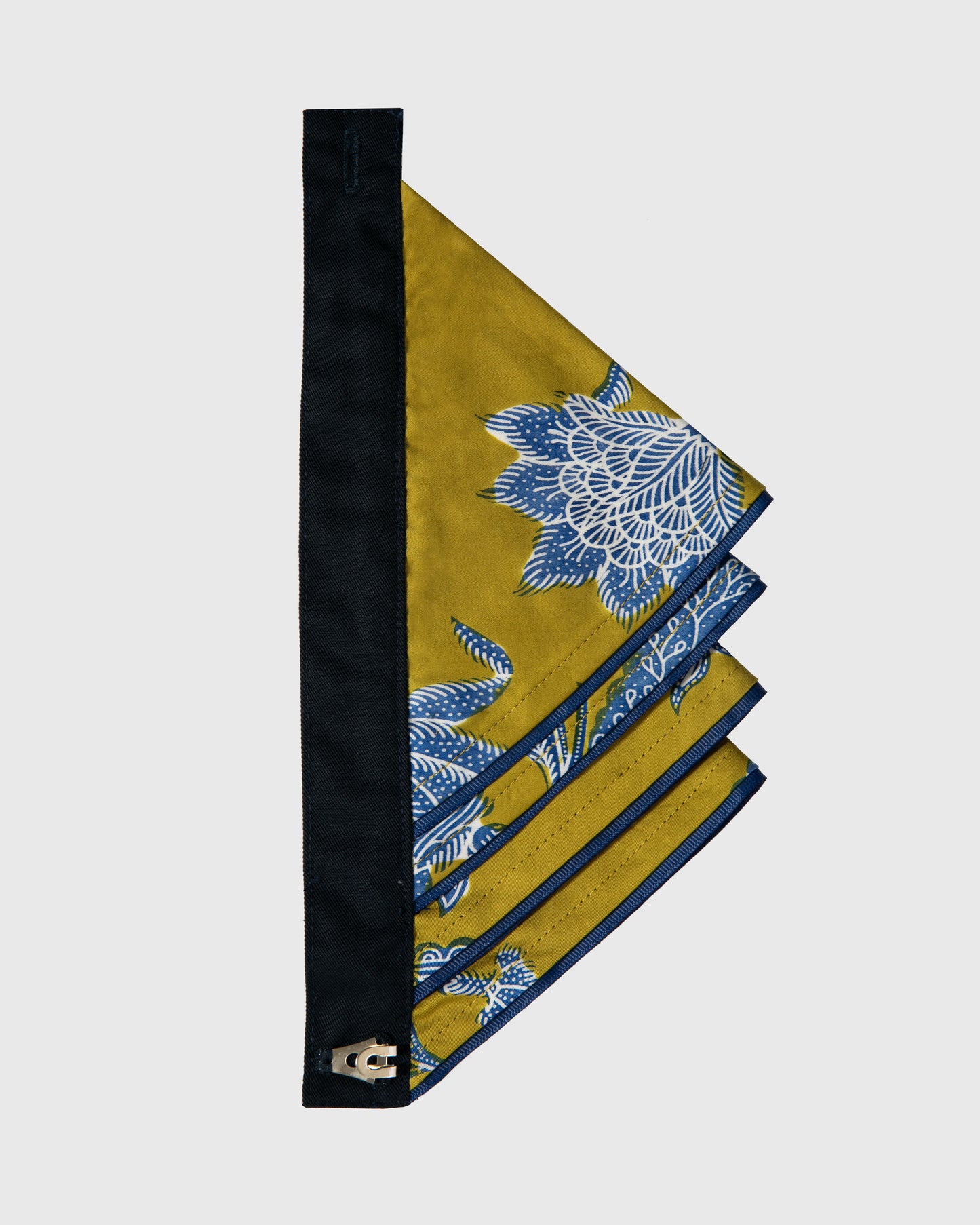 Tie Ruffle Batik Patchwork