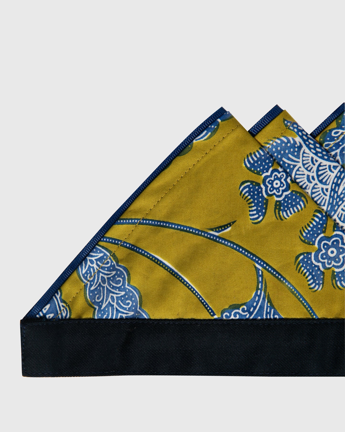 Tie Ruffle Batik Patchwork