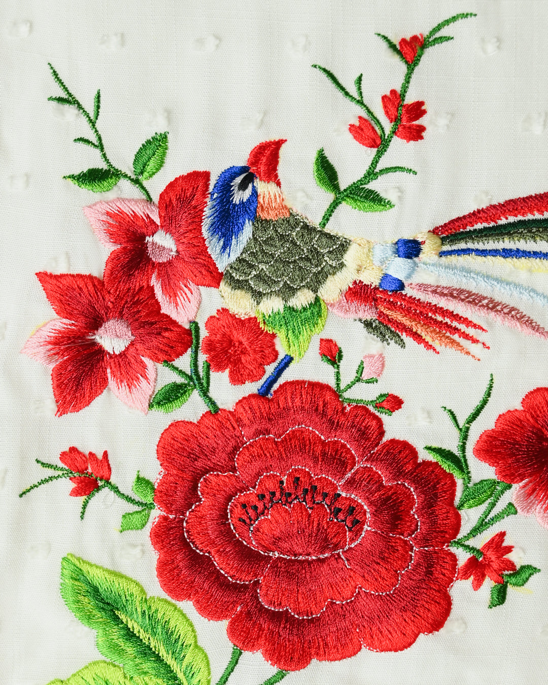 Embroidery 3/4 Sleeve Kebaya Burung - LKBY-02 - F126