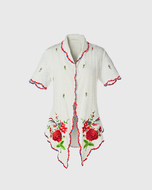 Embroidery S/S Kebaya Burung - LKBY-01 - F126