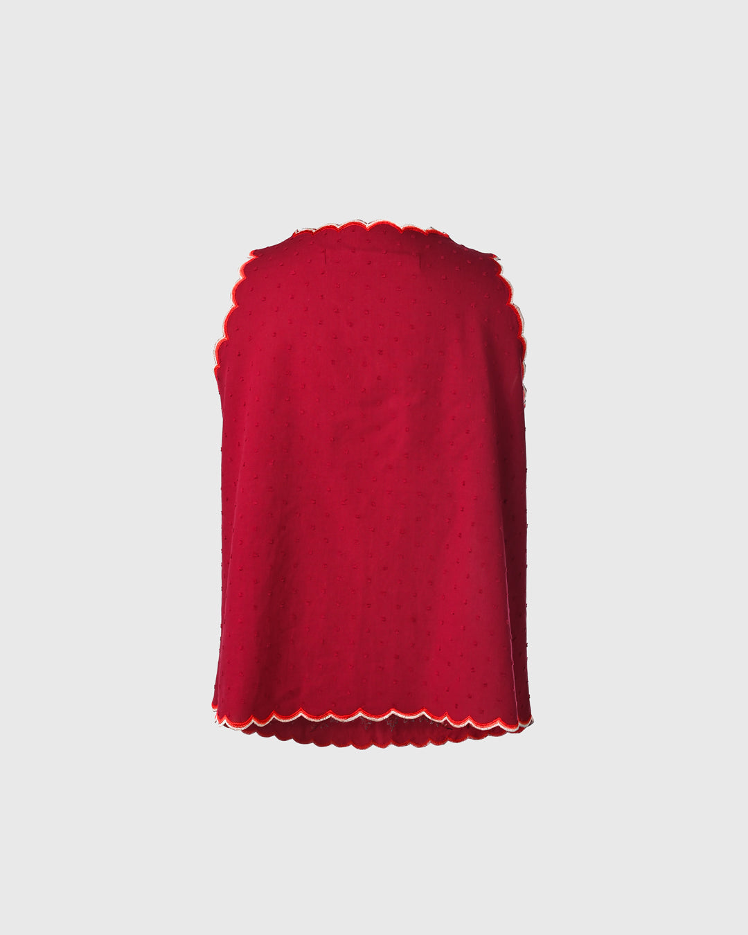 Embroidery V-neck Inner - LKBY-03 - F126