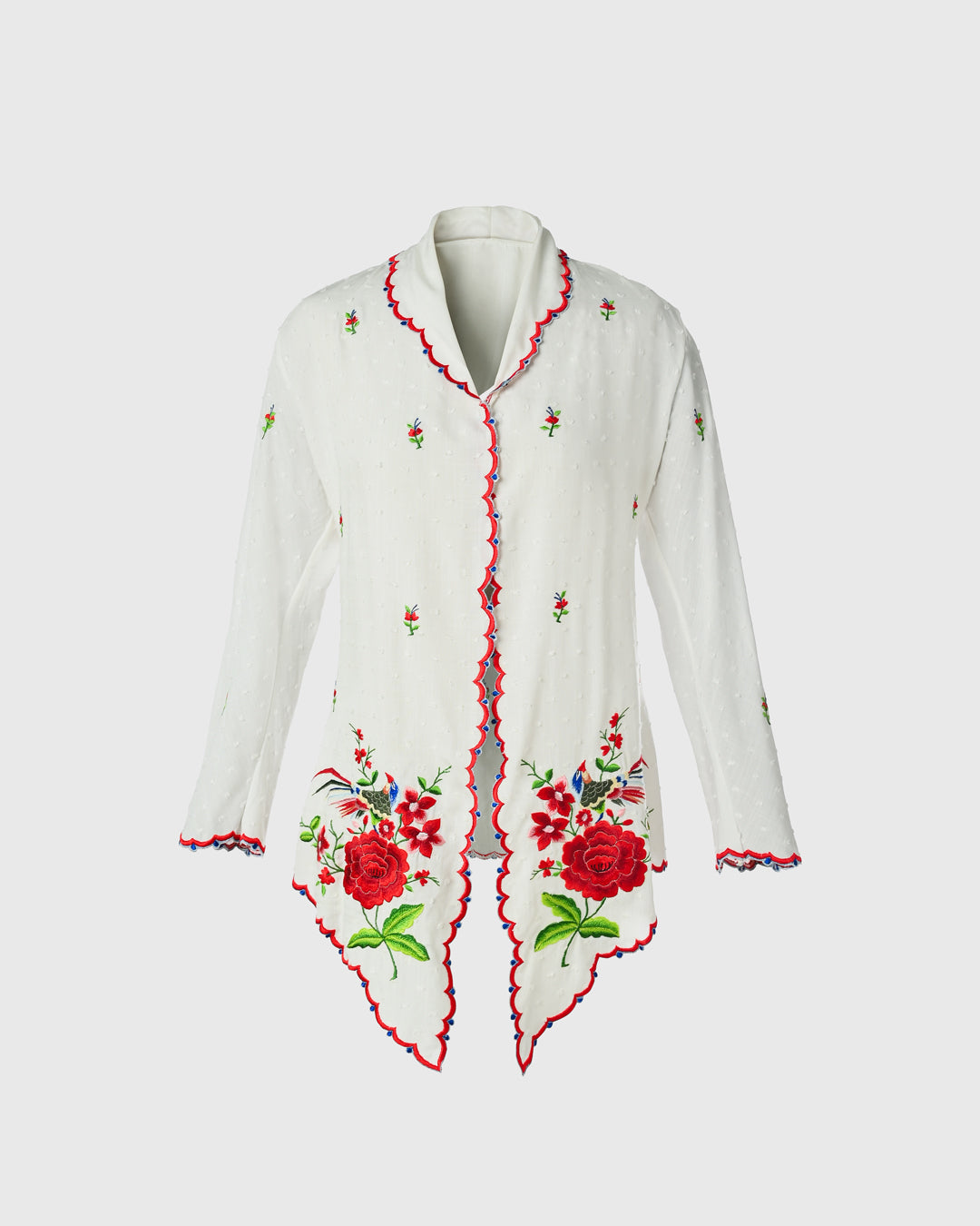 Embroidery 3/4 Sleeve Kebaya Burung - LKBY-02 - F126