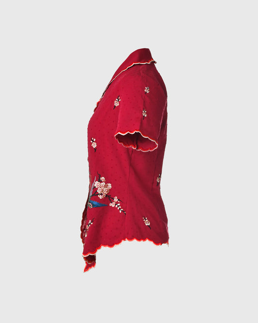 Embroidery S/S Kebaya Burung - LKBY-01 - F126