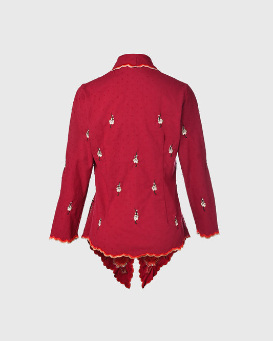 Embroidery 3/4 Sleeve Kebaya Burung - LKBY-02 - F126