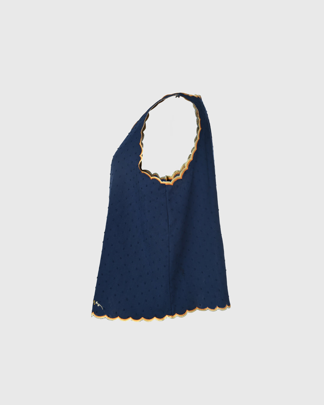 Embroidery V-neck Inner - LKBY-03 - F126