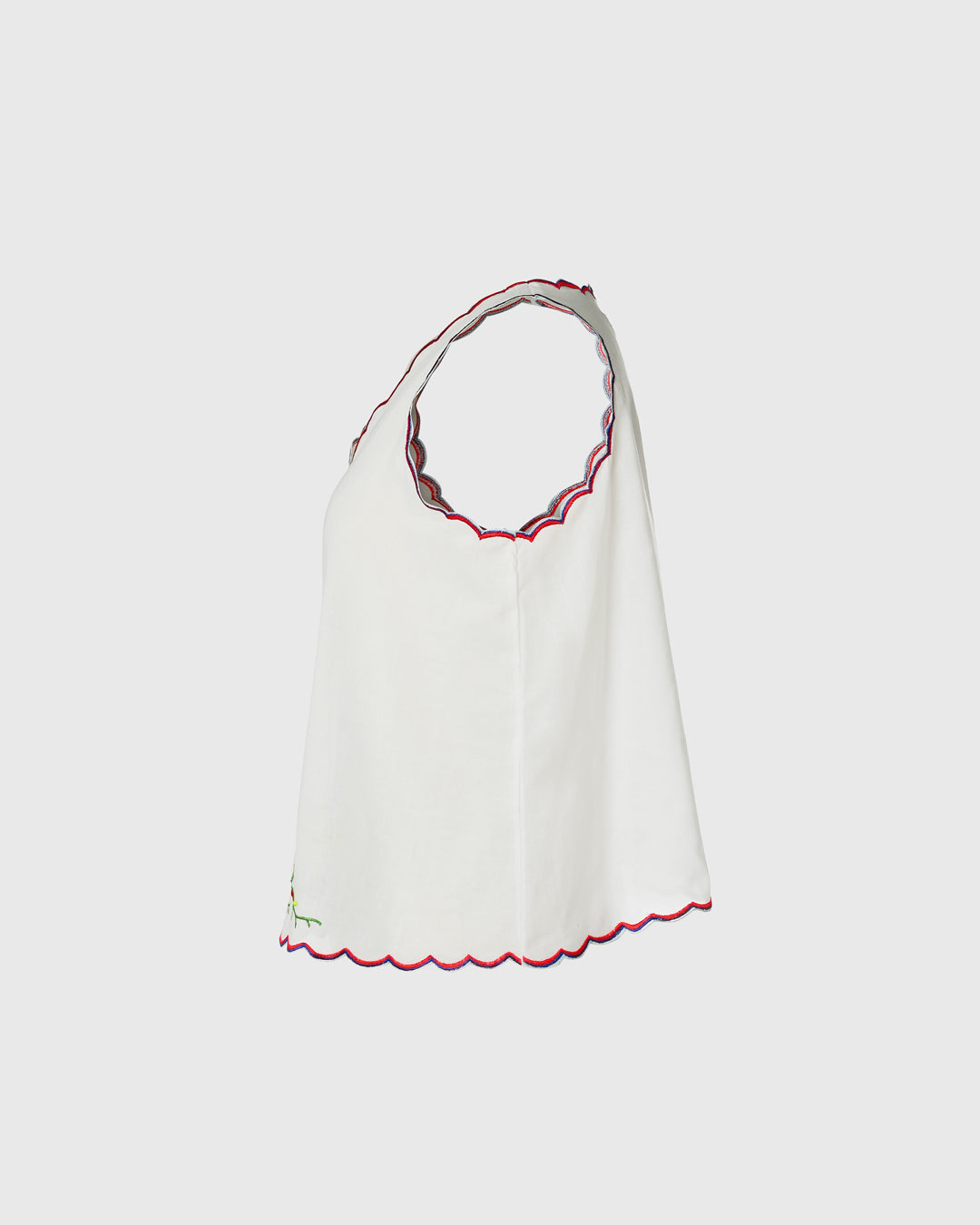 Embroidery V-neck Inner - LKBY-03 - F126