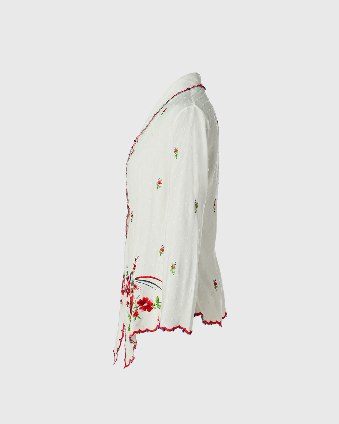 Embroidery 3/4 Sleeve Kebaya Burung - LKBY-02 - F126