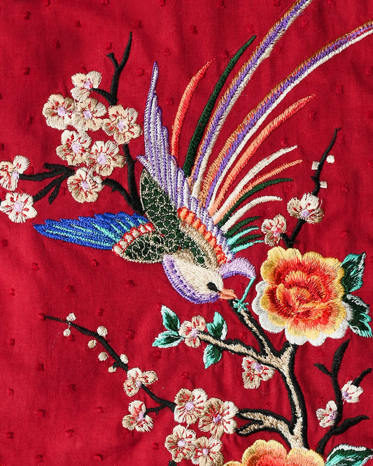 Embroidery 3/4 Sleeve Kebaya Burung - LKBY-02 - F126