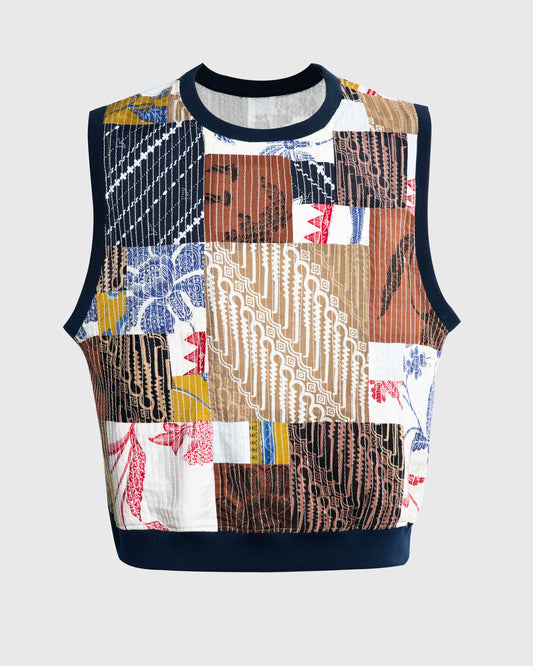 Vest Batik Patchwork