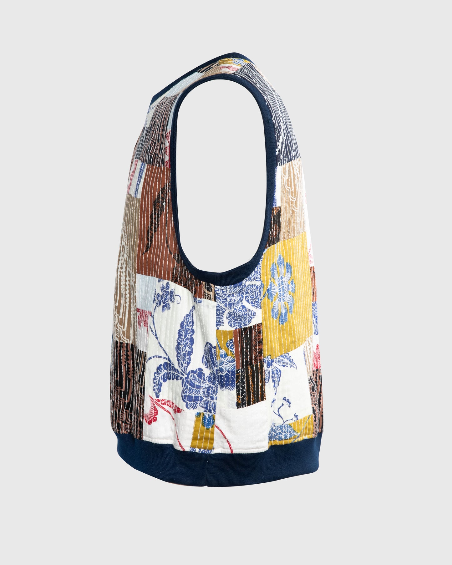 Vest Batik Patchwork
