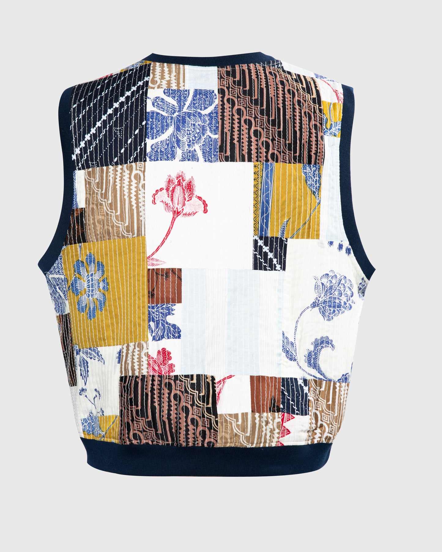 Vest Batik Patchwork