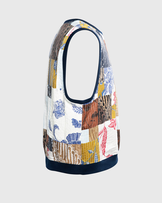 Vest Batik Patchwork