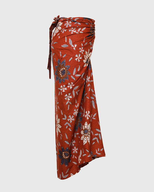 Lakon Indonesia - Rok Sarong Batik Cap Sekar Tabur AR-B03 Rok Sarung Batik Wanita